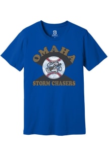Summit Sportswear Omaha Storm Chasers Blue Soft Arch Short Sleeve T Shirt