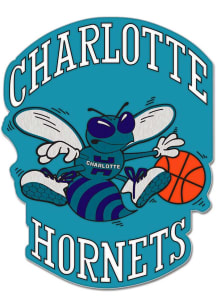 Charlotte Hornets Souvenir Logo Pin - Teal