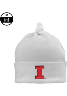 LogoFit Illinois Fighting Illini Mya Baby Knit Hat - White