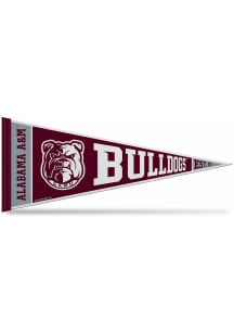 Alabama A&M Bulldogs Rally Standard 12x30 Pennant - Maroon