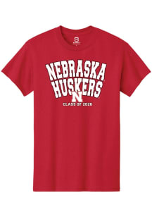 Summit Sportswear Nebraska Cornhuskers Red Class of 2026 Short Sleeve T Shirt