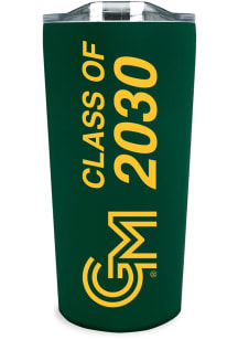 George Mason University Class of 2030 Soft Touch Stainless Steel Tumbler - Green