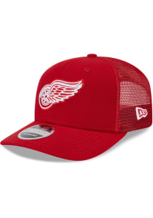 New Era Detroit Red Wings Evergreen Stretch 9SEVENTY Adjustable Hat - Red