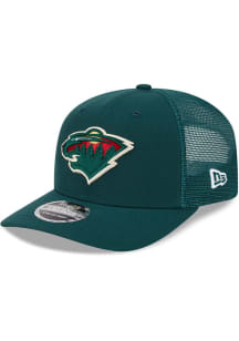 New Era Minnesota Wild Evergreen Stretch 9SEVENTY Adjustable Hat - Green