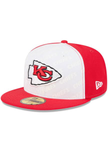 New Era Kansas City Chiefs Mens Red Repeat 59FIFTY Fitted Hat