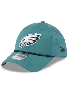 New Era Philadelphia Eagles Mens Green Perform 39THIRTY Flex Hat