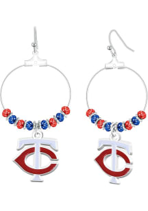 Minnesota Twins Fancy Dangle Womens Earrings