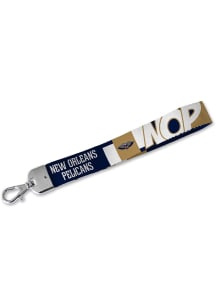 New Orleans Pelicans Lanyard Keychain - Navy Blue