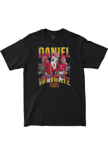 Daniel Wingate Maryland Terrapins Black Big Ten Media Days Custom Short Sleeve Player T Shirt
