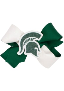 Michigan State Spartans Medium 2-Tone Kids Hair Barrette