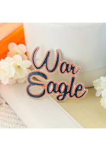 Auburn Tigers Souvenir Slogan Pin - Orange