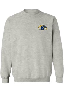 Vive La Fete Kent State Golden Flashes Womens Grey Impressions Crew Sweatshirt