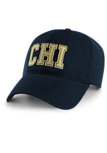 Chicago District Unstructured Adjustable Hat - Navy Blue