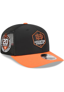 New Era Houston Dynamo 2026 Jersey Hook Stretch 9SEVENTY Trucker Adjustable Hat - Black