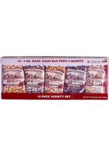 Indiana Amish Country Popcorn 10 Pack Variety Set Gift Box