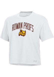 Under Armour Rowan University Womens White All Day Short Sleeve T-Shirt