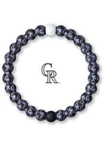 Colorado Rockies Logo Mens Bracelet