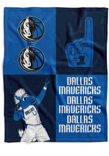 Dallas Mavericks Domino Swaddle Baby Blanket