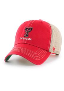 47 Texas Tech Red Raiders Grandma Trawler Adjustable Hat - Red