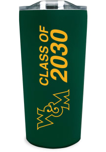 William & Mary Tribe Class of 2030 Soft Touch Stainless Steel Tumbler - Green