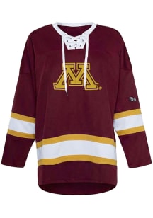 Hype and Vice Minnesota Golden Gophers Womens Maroon Hockey LS Tee