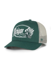 47 Michigan State Spartans Enfield Trucker Adjustable Hat - Green