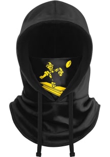 Forever Collectibles Pittsburgh Steelers Black Retro Drawstring Hooded Gaiter Mens Knit Hat