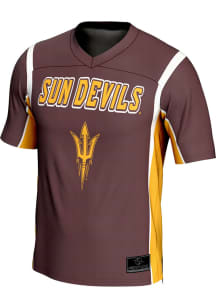 ProSphere Arizona State Sun Devils Youth Maroon Rival Football Jersey