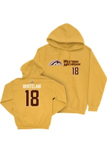 William Whitelaw Campus Ink Western Michigan Broncos Youth NIL Sideline Long Sleeve Player Hoodie..