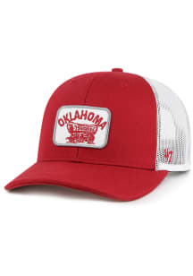 47 Oklahoma Sooners Novak Trucker Adjustable Hat - Red