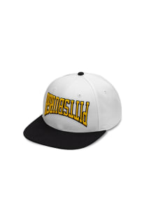 Pukka Pittsburgh Upside Down Adjustable Hat - White