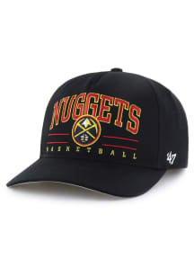 47 Denver Nuggets Roscoe Hitch Adjustable Hat - Black