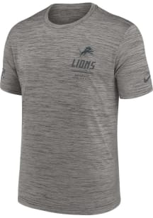 Nike Detroit Lions Black Sideline Short Sleeve T Shirt