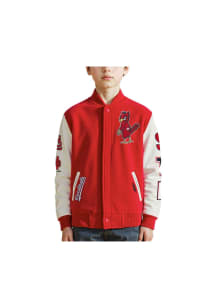 Pro Standard St Louis Cardinals Youth Red Classic Chenille Heavy Weight Jacket