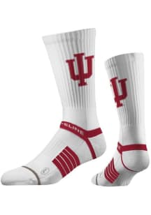 Indiana Hoosiers Strideline Premium Knit Mens Crew Socks