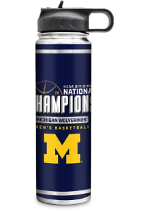 Michigan Wolverines 2026 MBB Champions 22oz Water Bottle