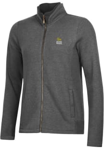Gear For Sports George Mason University Womens Charcoal Relaxed Luxe Long Sleeve Full Zip Jacket