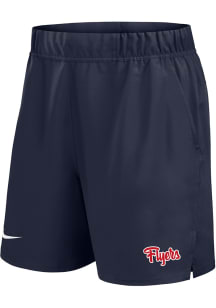 Nike Dayton Flyers Mens Navy Blue Flyers Script Victory Shorts