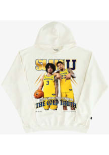 SLAM Michigan Wolverines Mens White Cover Hoodie - Lendeborg & Cadeau Fashion Hood