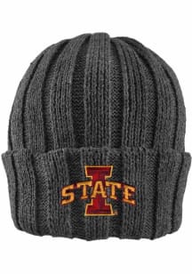 LogoFit Iowa State Cyclones Charcoal Watchman Womens Knit Hat