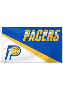 Indiana Pacers 2025 City Edition 3x5 Grommet Silk Screen Grommet Flag - Navy Blue
