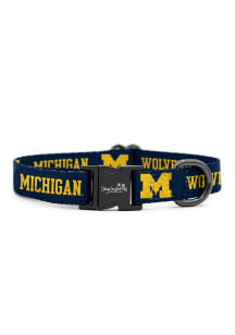 Michigan Wolverines Adjustable Dog Pet Collar