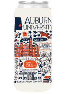 Auburn Tigers Julia Gash Slim Coolie - White