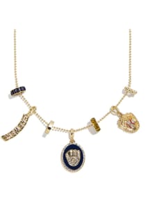BaubleBar Milwaukee Brewers 5 Charm Womens Necklace