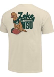 Michigan State Spartans Ivory Zeke the Wonderdog Short Sleeve T Shirt