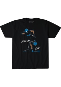 Amon-Ra St. Brown Detroit Black Superheroes Short Sleeve Fashion Player T Shirt