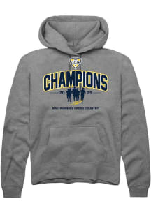 Summit Sportswear Toledo Rockets Mens Graphite 2025 MAC Womens Cross Country Champions Stack Long..