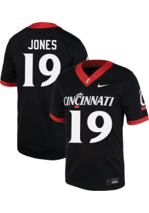 Cj Jones  Nike Cincinnati Bearcats Black Football NIL Football Jersey