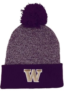 LogoFit Washington Huskies Purple Rooney Mens Knit Hat