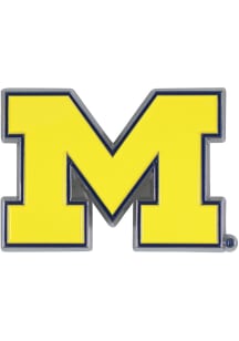 Michigan Wolverines Full Color Car Emblem - Blue